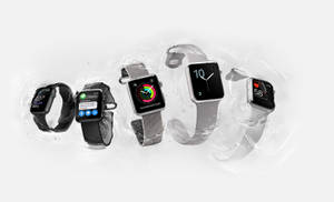 Hình nền Apple Watch Màu Đen và Xám — Apple Watch Hình nền
