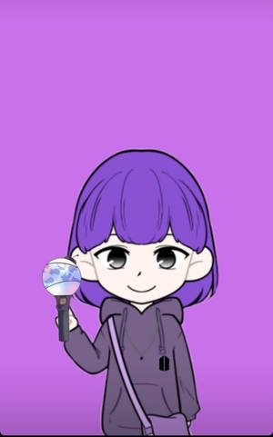 Hình nền ARMY girl Cute Iphone — Galaxy Tab S9 FE Hình nền