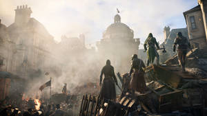 Hình nền chơi game 4k Assassin's Creed Unity Cách mạng