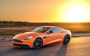 Aston Martin Vanquish ấn tượng trong chuyển động — MacBook Pro 13 Hình nền