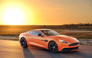 Aston Martin Vanquish bóng bẩy trong chuyển động — Steam Deck OLED Hình nền