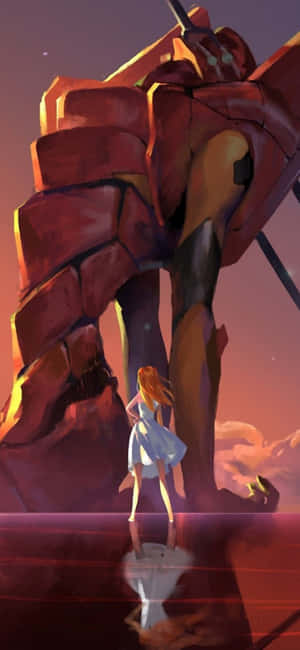 Neon Genesis Evangelion iPhone — Huawei nova 16s Pro Hình nền