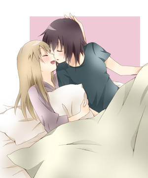 Hình nền anime lesbian âu yếm