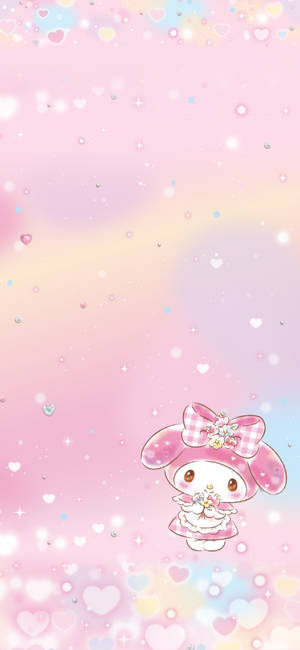 Hình nền Baby My Melody — iPhone 15 Hình nền
