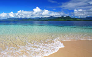 Bãi Biển Fiji Thanh Bình Lúc Hoàng Hôn