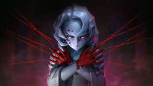 Hình nền bàn tay đẫm máu Rui Demon Slayer — Thanh gươm diệt quỷ 4K GIF Hình nền
