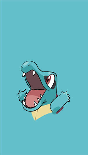 Bán Thân Sống Động Của Totodile Rực Rỡ