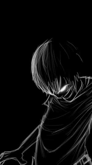 Nền Anime đen — Đen hoạt hình Hình nền