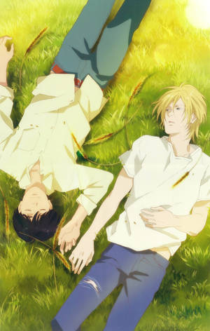 Hình nền Banana Fish Ash Eiji Peace. — RedMagic Astra Hình nền