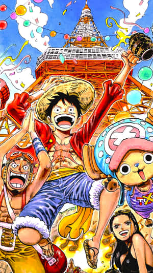 Băng Mũ Rơm — One piece điện thoại Hình nền