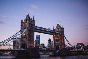 Hình nền bầu trời trong xanh trên Cầu London