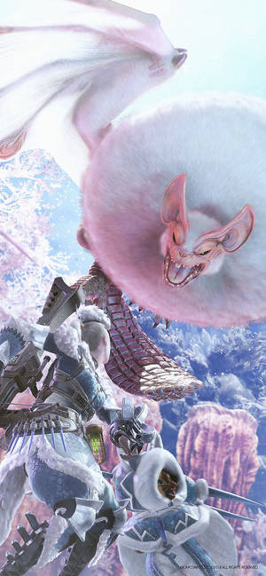 Hình nền di động Paolumu Monster Hunter World. — iPhone 14 Pro Hình nền