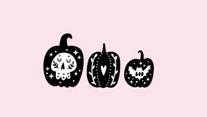 Bí Ngô Halloween Dễ Thương — Dễ thương phong cách halloween Hình nền