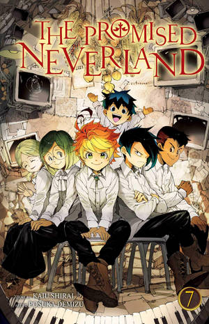 Hình nền di động Bìa Tập 7 The Promised Neverland — RedMagic Astra Hình nền