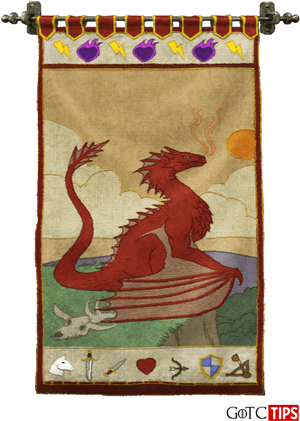 Biểu ngữ Nhà Targaryen Game of Thrones — Game Of Thrones Season 8 Hình nền
