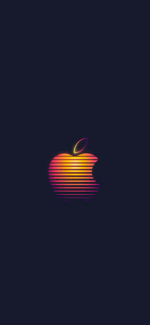 Biểu Tượng Apple Cổ Điển — iPhone Xs Max Hình nền