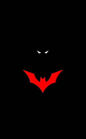 Biểu Tượng Batman Tối Giản iPhone — Moto Pad 70 Groove Hình nền