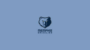 Hình nền biểu tượng đội Memphis Grizzlies đơn giản — Độ tương phản thấp Hình nền