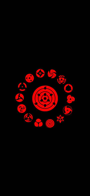 Hình nền Biểu Tượng Sharingan Naruto IPhone — iPhone 18 Pro Max Hình nền