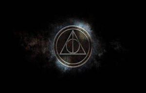 Biểu tượng Thần Chết Harry Potter iPad — Harry potter phong cách Hình nền