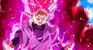 Black Goku đang tích lũy sức mạnh — Hắc Goku Hình nền