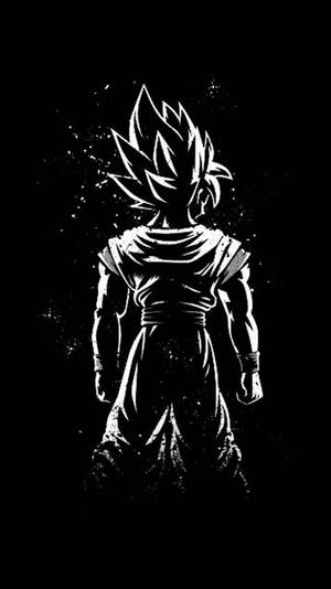 Black Goku Đơn Sắc Cho Điện Thoại — Hắc Goku Hình nền