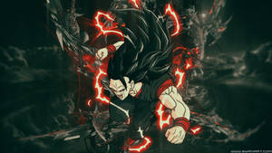 Black Goku Siêu Saiyan Cấp Ba — Hắc Goku Hình nền