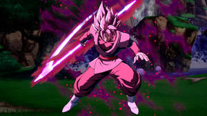 Black Goku với Lưỡi hái Tử thần — Hắc Goku Hình nền