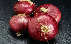Bốn Củ Hành Tây Đỏ — Tím Hình nền