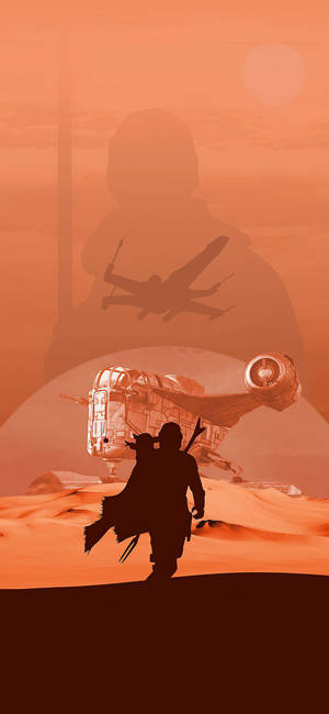 Bóng Đen Star Wars iPhone 6 Plus — Galaxy S26 Hình nền