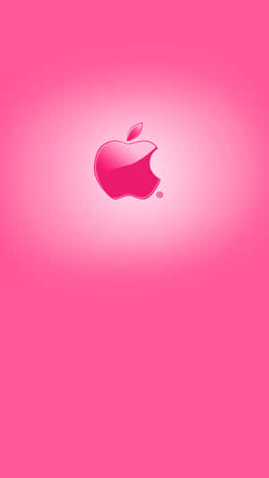 Bóng Hồng Logo Apple Tuyệt Đẹp Cho iPhone HD — Hồng aesthetic GIF Hình nền