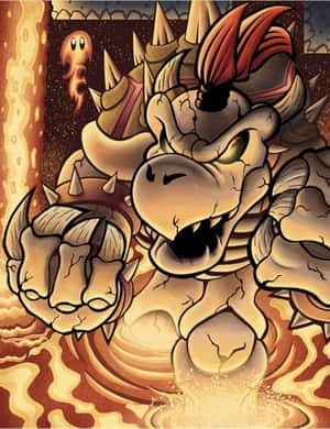 Bowser - Kẻ thù đáng gờm của Mario — HMD Terra M Hình nền