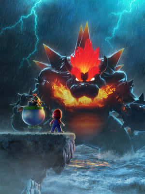 Bowser, Kẻ Thù Đáng Gờm — HMD Terra M Hình nền