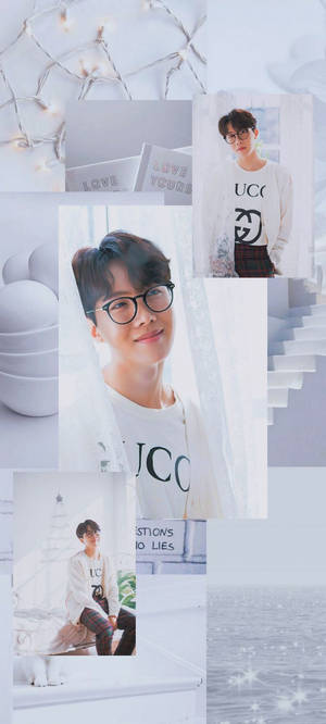 BTS Aesthetic Jhope Trên Nền Trắng — Bts aesthetic Hình nền
