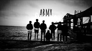 BTS Đen Trắng Thẩm Mỹ — Thẩm mỹ bts Hình nền