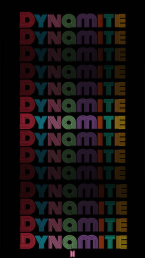 BTS Dynamite Đen Mát Mẻ Cho Điện Thoại — Kpop GIF Hình nền