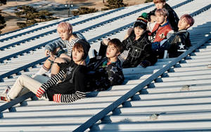Hình nền ảnh nhóm BTS Mùa Xuân — Bts nhóm ảnh động Hình nền