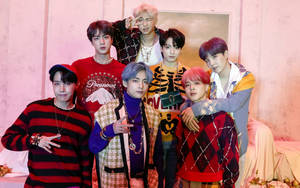 Hình nền BTS nhóm ảnh trong trang phục thời trang — Bts nhóm ảnh động Hình nền