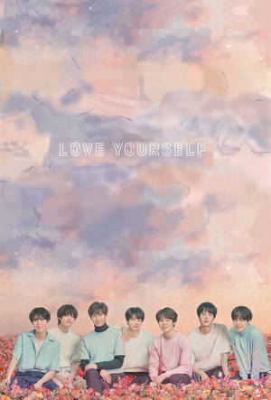 BTS Thẩm Mỹ Trên Thảm Hoa Hồng — Thẩm mỹ bts Hình nền