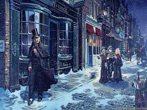 Phông nền A Christmas Carol — Thẩm mỹ giáng sinh Hình nền