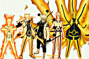 Các dạng Chakra Kurama của Naruto ngầu — Naruto Aesthetic Hình nền