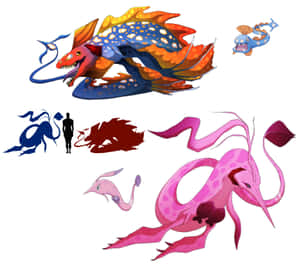 Gorebyss — Pokemon Hình nền