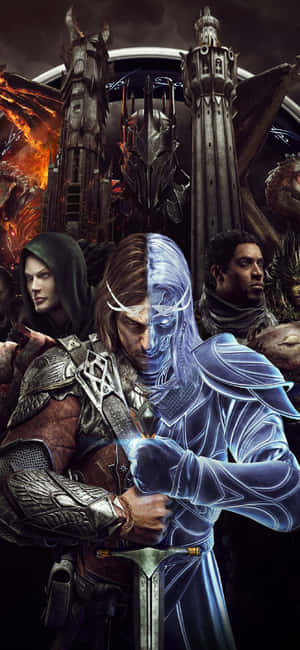 Iphone X Shadow Of Mordor Background — iPhone 17 Pro Max Hình nền