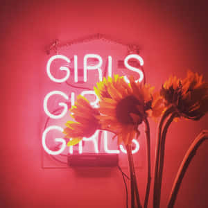 Neon Red Aesthetic — Neon Đỏ Thẩm Mỹ Hình nền