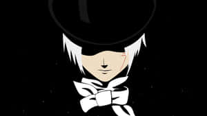 Cảnh anime đen trắng dữ dội