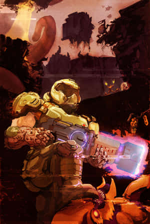 Hình nền Doom — iPad Pro Hình nền