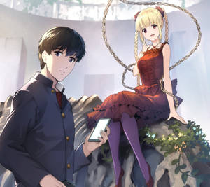 Hình nền cặp đôi anime Darwin's Game — Anime couple GIF Hình nền