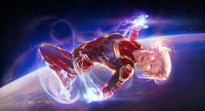 Captain Marvel Carol Danvers — Marvel Hình nền