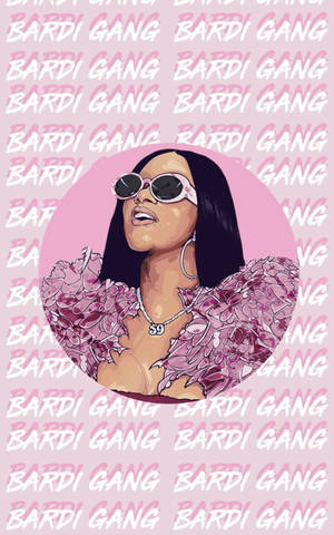 Hình nền Cardi B Pink Bardi Gang — Galaxy Tab Hình nền