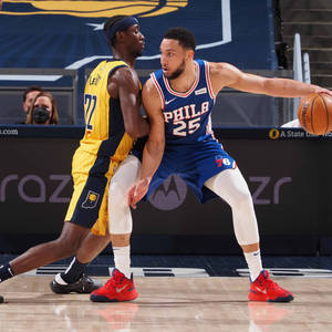 Hình nền Caris Levert đối đầu Ben Simmons — 1:1 Hình nền